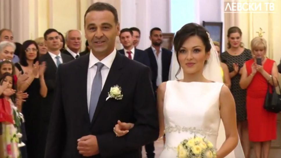 Николай Илиев омъжи дъщеря си на стилна церемония