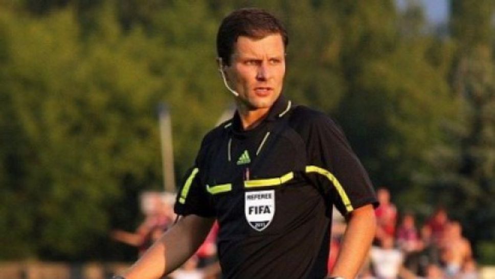 Рефер от Литва ще ръководи първия мач на България