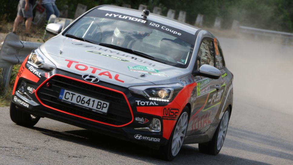 Интригата в Hyundai Racing Trophy продължава на рали "Сливен"