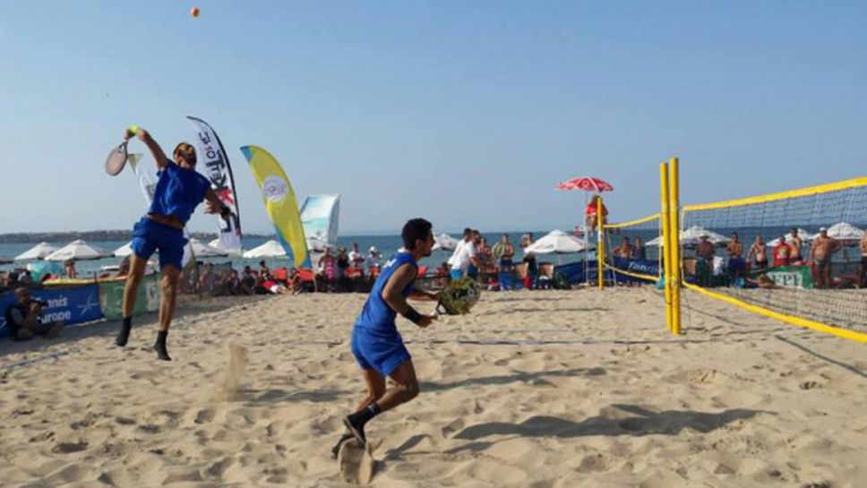 Две победи за България във втория ден на ЕП по плажен тенис