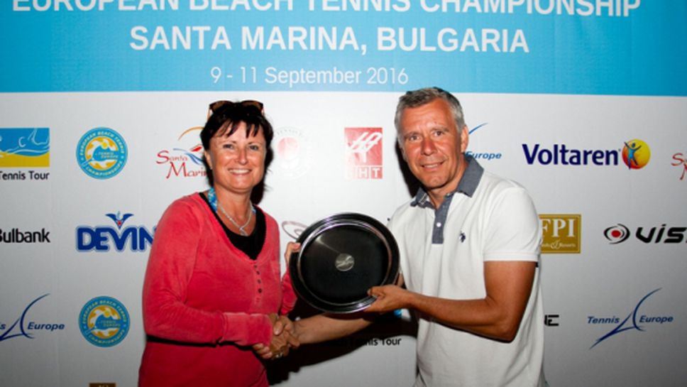 България с награда за организацията на Европейското по плажен тенис