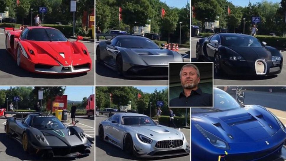 Роман Абрамович показа 6 от най-скъпите си коли (видео)