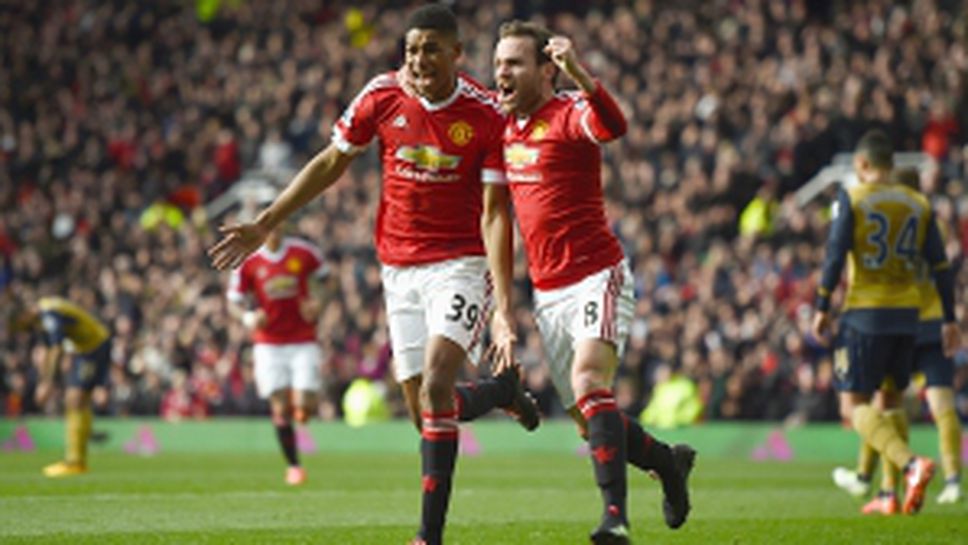 Млад Манчестър Юнайтед сломи Арсенал