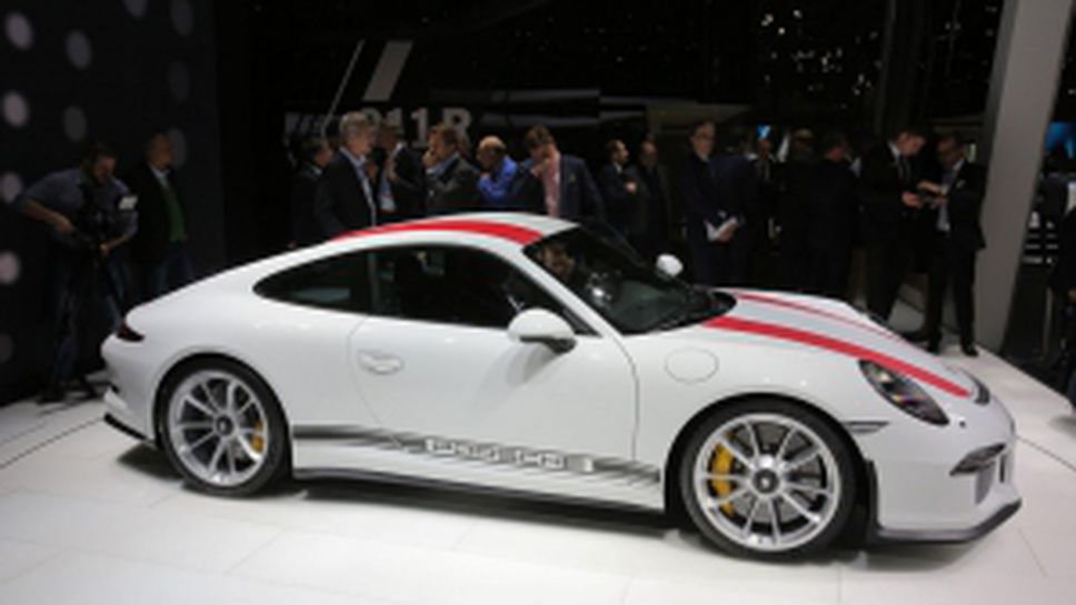 Porsche 911R с нови сили и ръчни скорости в Женева