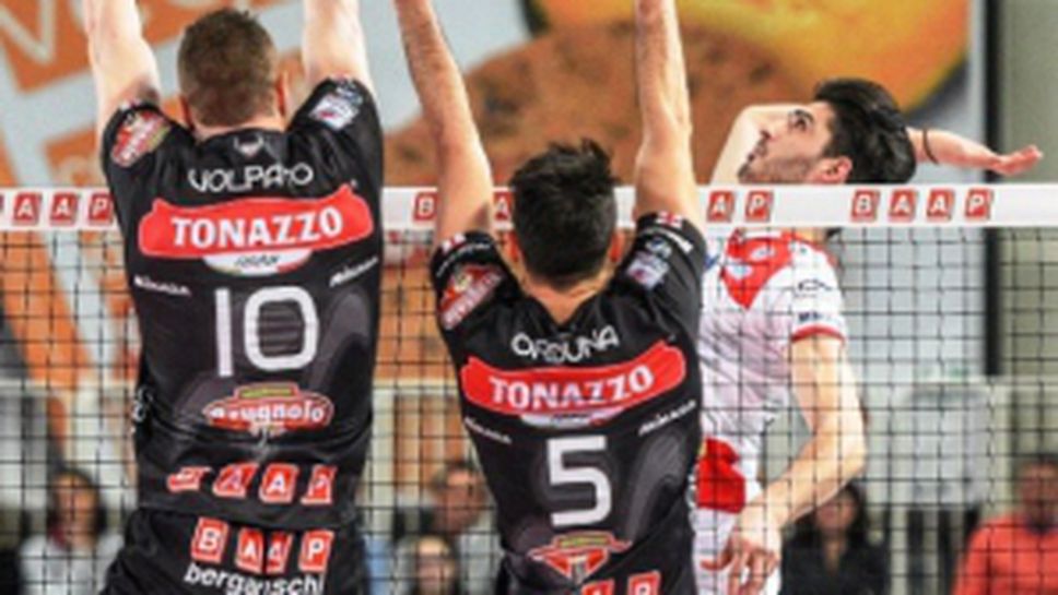 Фантастичен Тодор Скримов с 26 точки и 10 аса! Милано удари Падуа с 3:1