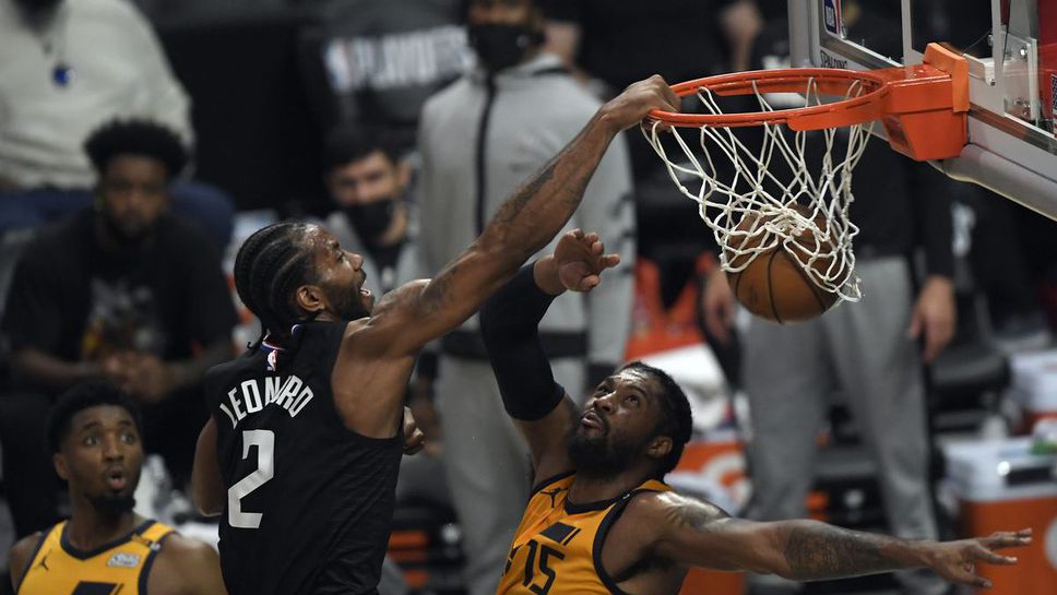 Пол Джордж и Кауай Ленард се развихриха за втора поредна победа на Клипърс над Юта