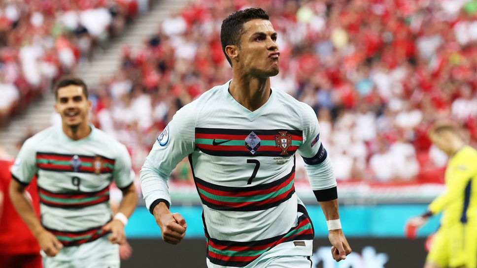 Португалия удари Унгария в края, Роналдо счупи още рекорди