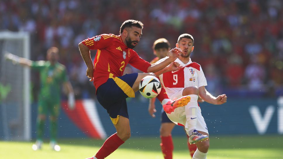 Испания 0:0 Хърватия, натиск на испанците