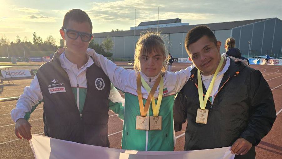 България с още 4 златни медала от ЕП по лека атлетика за хора с интелектуални затруднения в Швеция