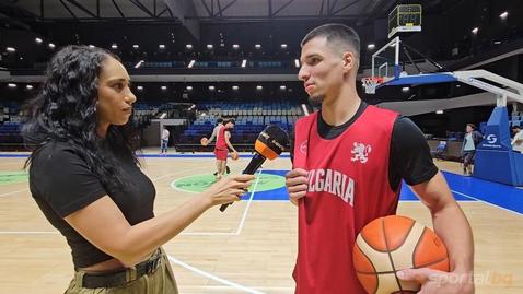 Гавалюгов пред Sportal.bg: От дете мечтая да съм в националния отбор, нямам търпение да се уча от Умоджа Гибсън