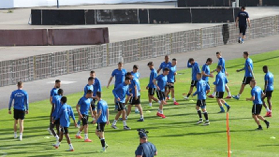 Тренировка на Левски