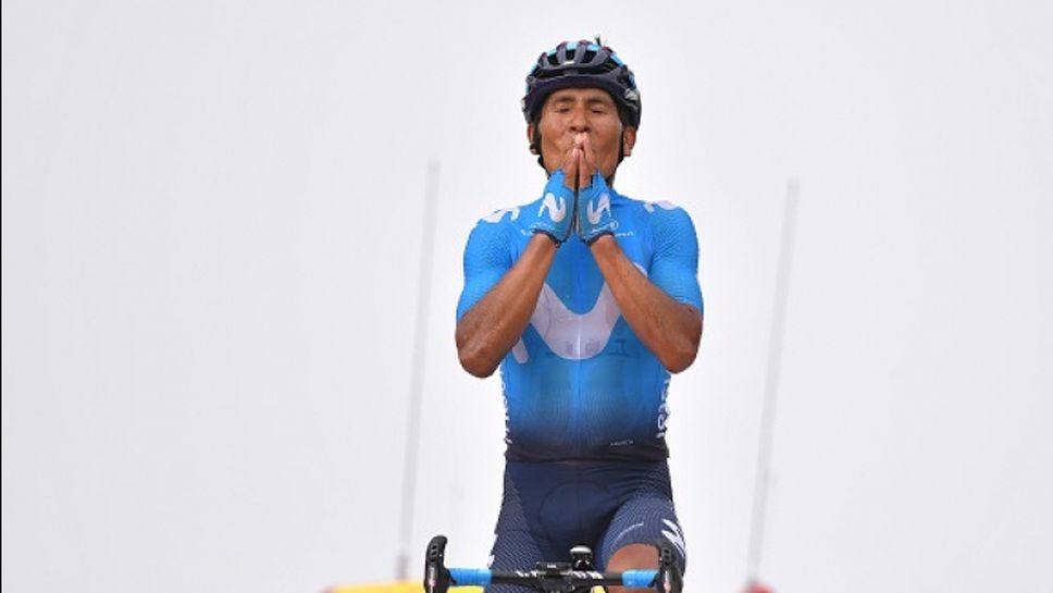 Найро Кинтана се подготвя за Тур дьо Франс