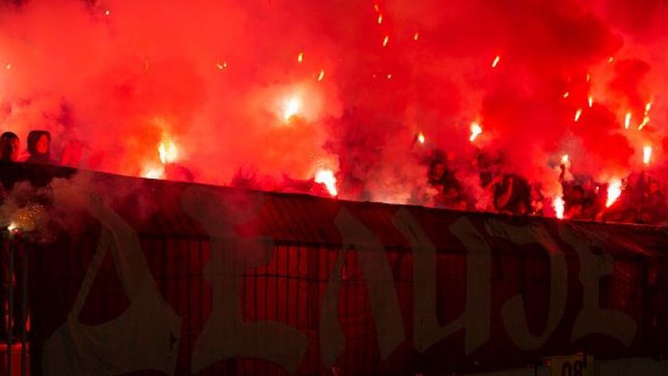 15 000 души в Белград на Партизан - Цървена звезда