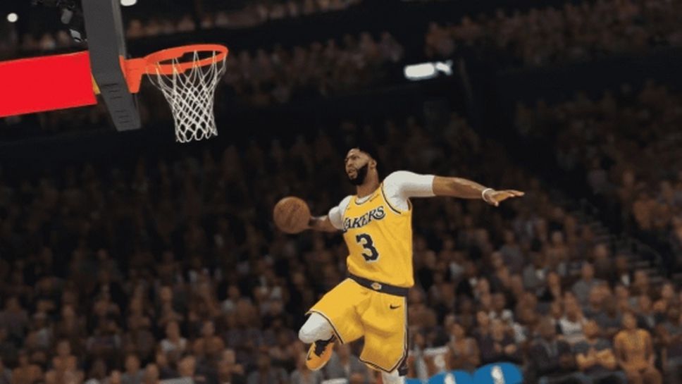 НБА замества публиката със звуците от NBA 2K20