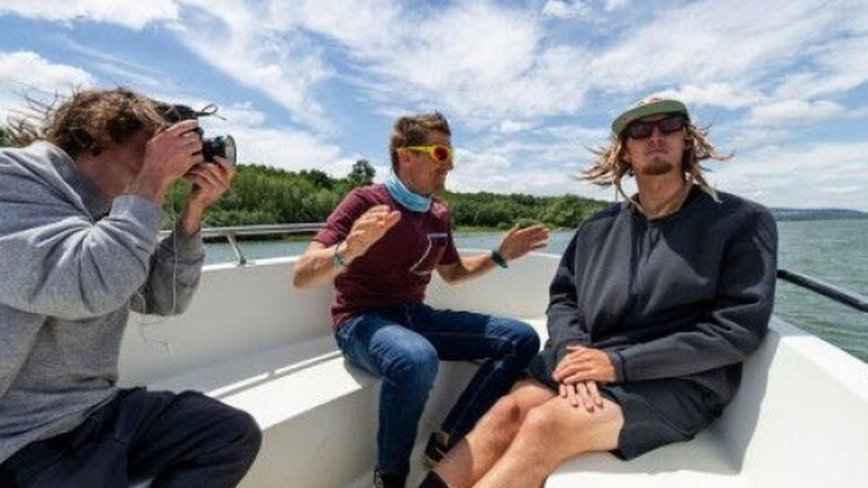 Спортистите на Red Bull Весо Овчаров, Никола Абаджиев и KAMAK FILMS с 12-часово предизвикатeлство по река Дуна