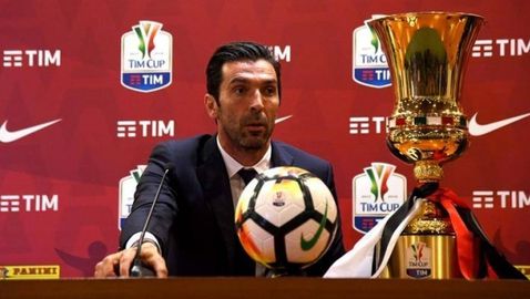 Буфон може да изравни Манчини по спечелени Купи на Италия