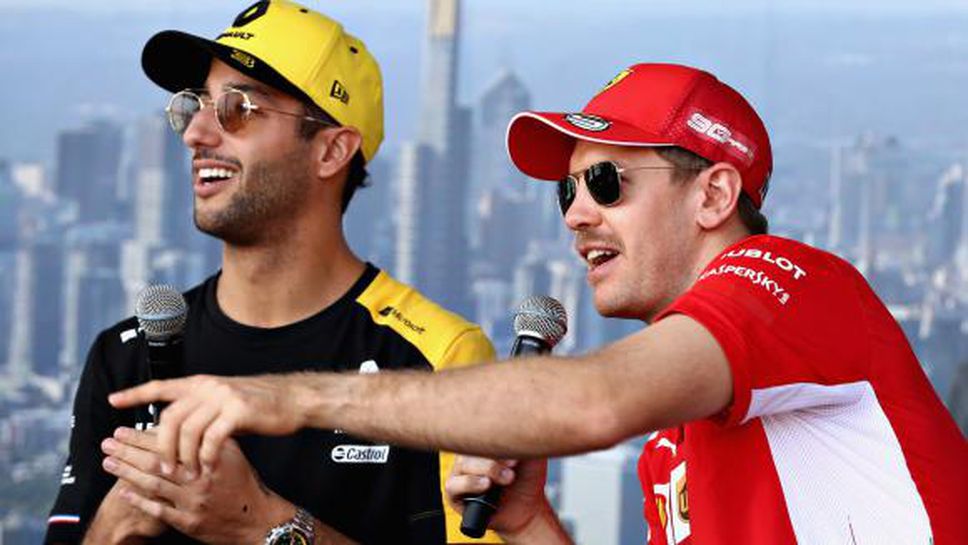 Уебър: Не разбирам защо Рикардо и Ферари така и не се разбраха