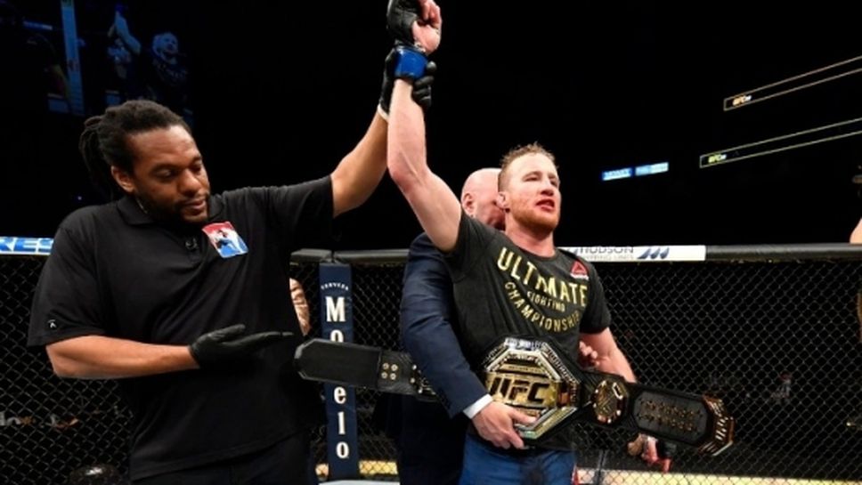 Джъстин Гейджи с брутална аркада от тренировки (снимка)