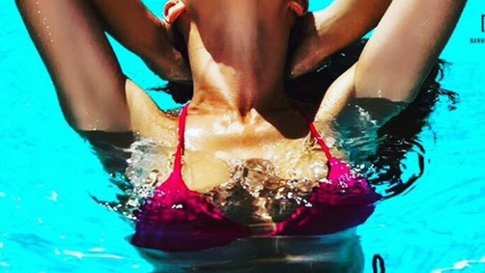 Бившата на национал впечатли с дупе