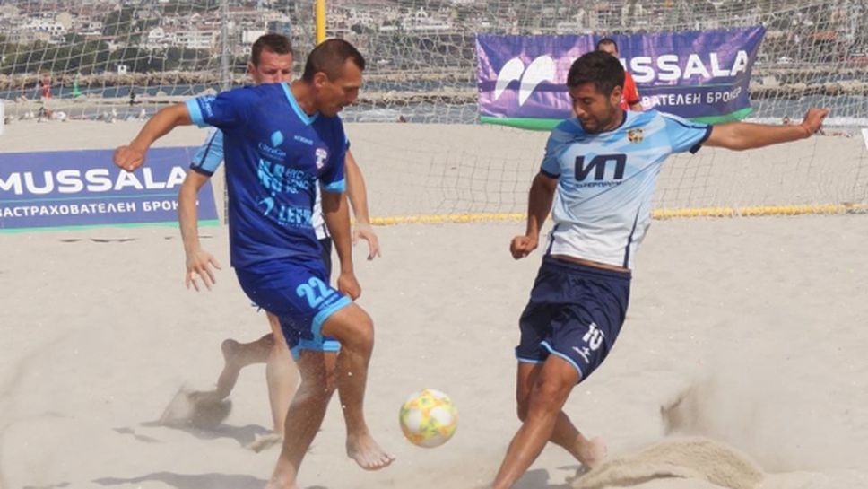Обявиха осемте отбора в плажния ни футбол за сезон 2020