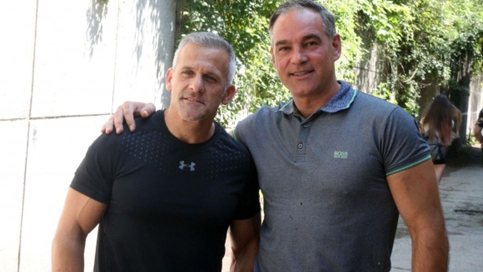 Мъжкият национален отбор по спортна гимнастика е на лагер в зала "Раковски"