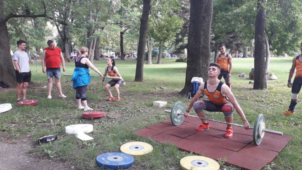 ТСК Русе се включи с урок на откритото в инициатива „100 дни спорт“