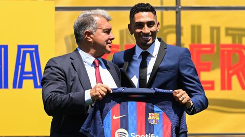  Лапорта към Рафиня: В Барселона постоянно е имало бразилец във всяка наша златна ера 