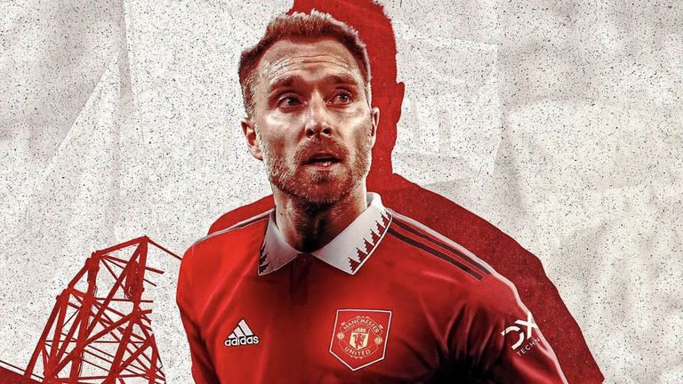 Christian Eriksen is a RED ✍️