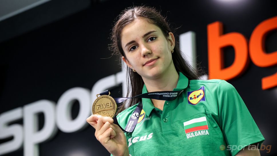 Европейската и световна шампионка за девойки с България Деница Ангелова