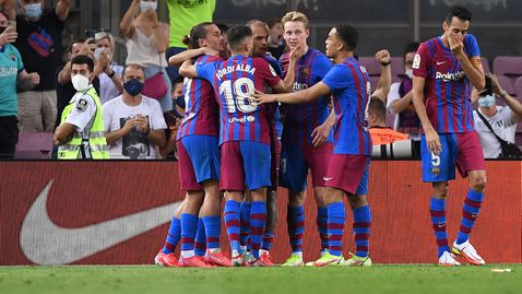 Барселона показа голова мощ в първия си мач от новата си ера