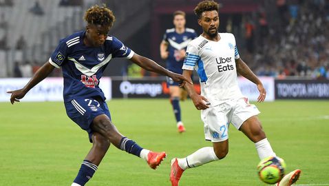 Марсилия изпусна преднина от два гола срещу Бордо