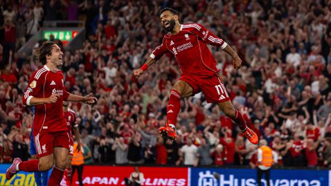  Ливърпул стартира отбраната на купата с драма, нерви, доста голове, ужасяваща отбрана и победа 