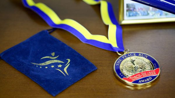 Церемонията по награждаване "Почетен факлоносец на мира" ще се проведе на 19 септември