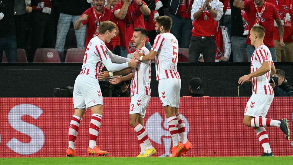 Кьолн пребори Словачко в спектакъл с шест гола