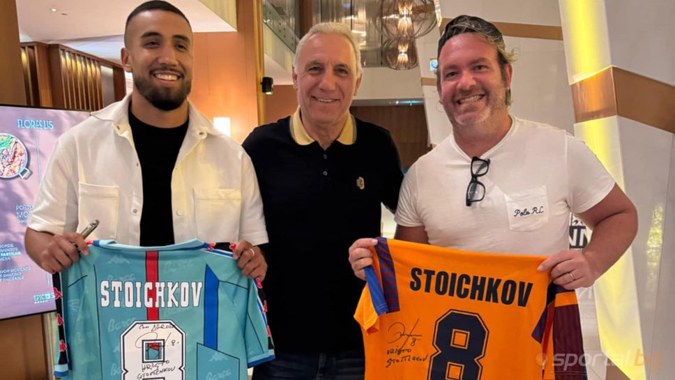 Големият български футболист и носител на Златната топка за 1994