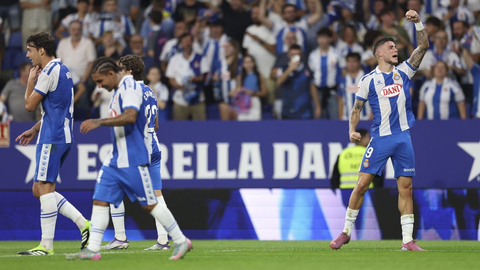 Еспаньол показа характер с човек по-малко и настигна Барса