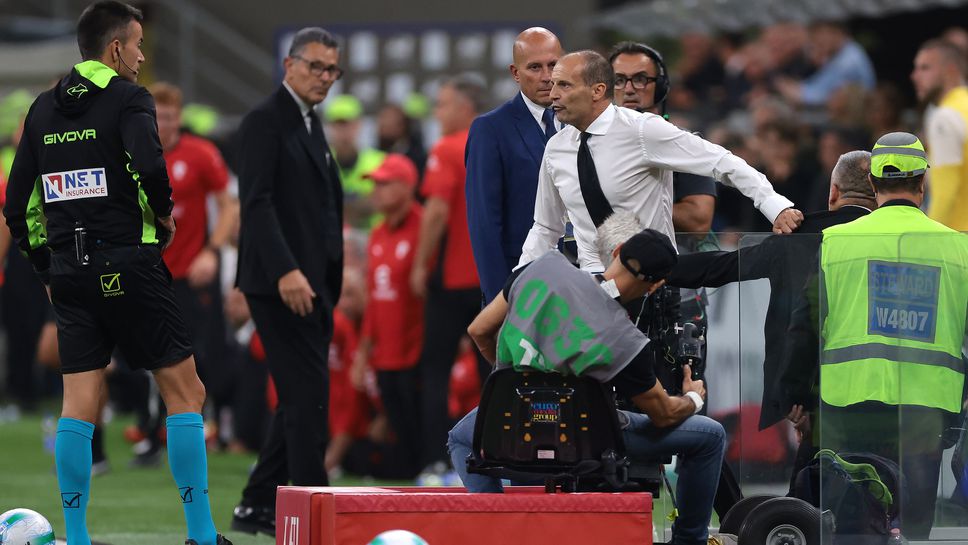 Алегри отписа Менян за следващия мач и призна: Сакото ми ме спаси при изгонването ми