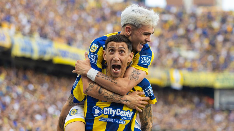 Гениален гол на Ди Мария от корнер спаси точката за Росарио срещу Бока