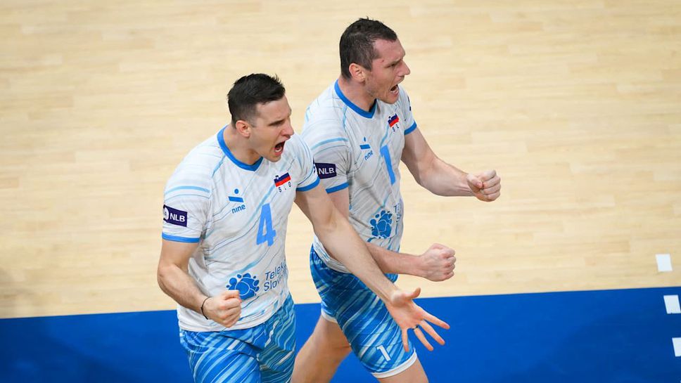 Националният отбор на България победи Словения в драматичен мач с