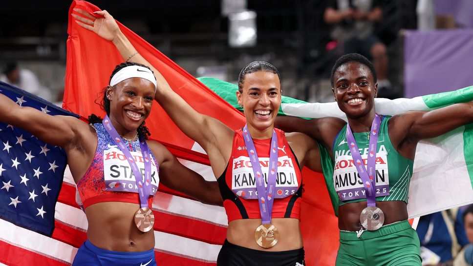 Дитаджи Камбунджи спечели световната титла на 100 метра с препятствия