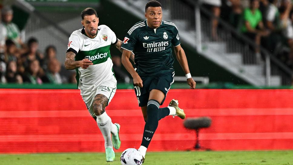 Елче 0:2 Реал Мадрид, Мбапе удвои