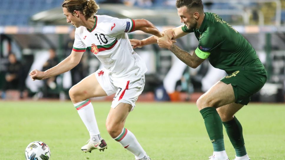 Резервите на България аплодират Краев за гола в ирландската врата
