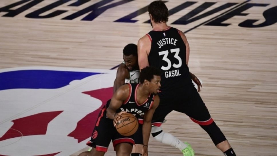 Торонто изравни серията с Бостън в НБА