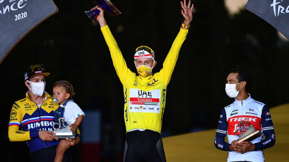 Тадей Погачар спечели "Тур дьо Франс"