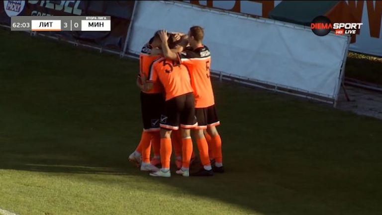 Добромир Бонев направи резултата 3:0 в полза на "оранжевите" срещу Миньор