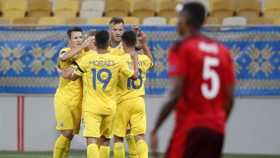 Украйна надделя над Швейцария в мач с три красиви гола (видео)