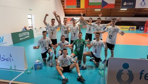 България U18 тръгна с лесна победа над Белгия на Европейското (видео)