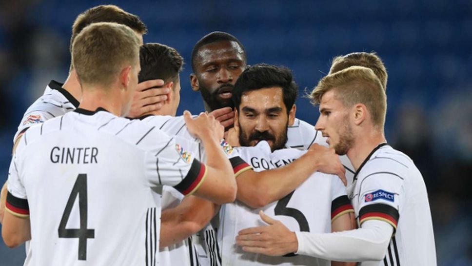 Германия отново не победи в Лигата на нациите (видео)