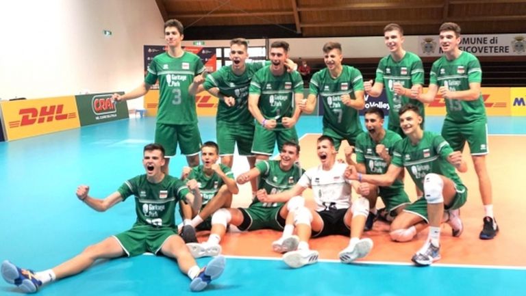 България U18 е на полуфинал на Евроволей (снимки)