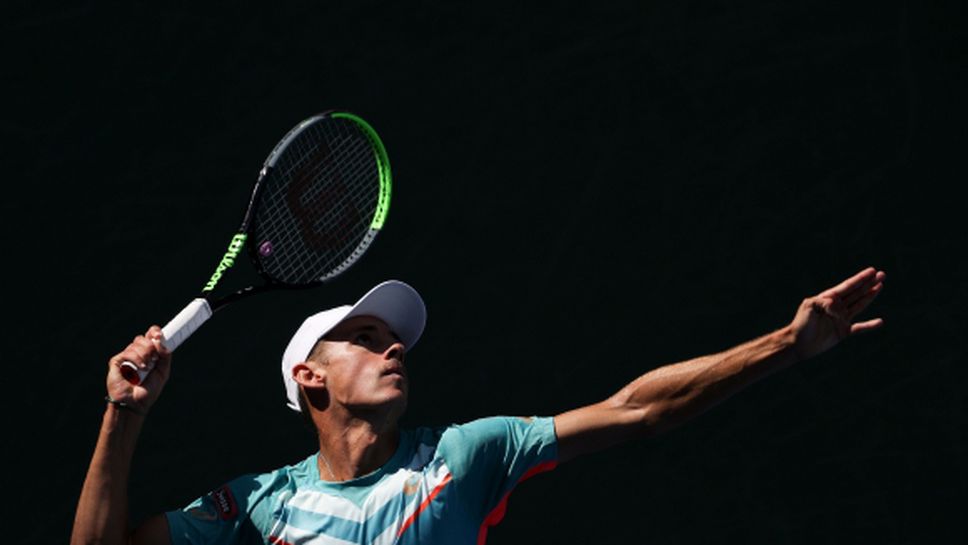 Алекс де Минор за пръв път е на 1/4-финал в турнир от "Големия шлем"